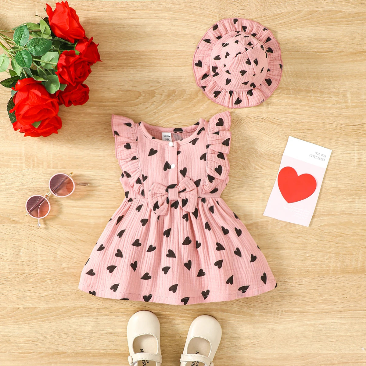 Mia’s Darling Heart Sundress